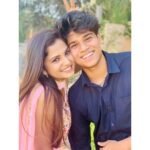 Raksha Gowda Instagram - My small cute and sweet brother 😘😘 Love you akkuuuuuuuuuuu 💕 @_akshay__g