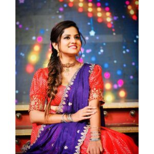 Raksha Gowda Instagram - Happy Ganesha Chaturthi 💫
 Design&outfit @fasshionfairys