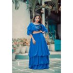 Raksha Gowda Instagram - 💕 Design&outfit @_bindu_dg_official MUA @makeup_by_madhushree Clicks @in__photofactory Jewellery @km_jewel_house
