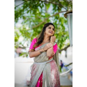 Raksha Gowda Instagram - 💕
👗@label_srivastra 
📸 @yadala.ashok @pkphotograpyofficial