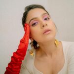 Rashmi Agdekar Instagram - Outtakes from a recent shoot w/ @rashmiagdekar_ Stylist: @tejashreeraul HMU: @athirathakkar Earrings by @batoki.art . . . #sonyalpha #portraits #portraitphotography #photooftheday #photocinematica #filmlooks #red #gloves #whites #fashion #35mm #grains Mumbai, Maharashtra