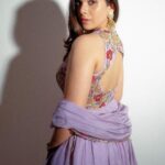 Rashmi Agdekar Instagram - Another day Another hue of purple #lilac 💜 📸- @smritimdutta Outfit - @ease_kv Jewellery- @aquamarine_jewellery @sangeetaboochra ✨