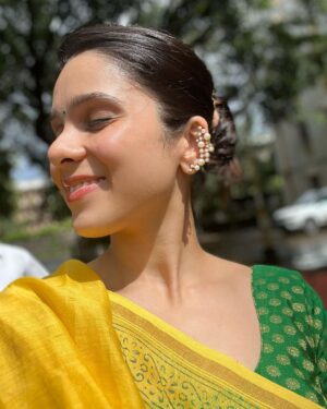 Rashmi Agdekar Instagram - प्रथम तुला वंदितो कृपाळा
गजानना गणराया 🙏🏼🌺

.
May Bappa bless us all with wisdom ,prosperity and happiness ✨

#ganpatibappamorya