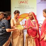 Rasika Dugal Instagram – Such a special evening being in a room full of such talent and resilience. Thank you for having me @laadli_pf @population_first @sharada_al. Heart is full ❤️

Such a moment to witness #BhavariDevi being honoured 🙏 (Laaadli Iconic Rural Feminist Award). Congratulations  @konkona 😍 (Laadli Woman Behind The Screen Award), #ArunaRaje (Laadli Lifetime Achievement Award), the lovely women of @nwm_india and @wcc_cinema and so many others. Thank you for the incredible work you do. 

PS: @fayedsouza @senoritasuneeta we could easily be moonlighting as Lavani dancers! 😉