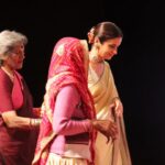 Rasika Dugal Instagram - Such a special evening being in a room full of such talent and resilience. Thank you for having me @laadli_pf @population_first @sharada_al. Heart is full ❤️ Such a moment to witness #BhavariDevi being honoured 🙏 (Laaadli Iconic Rural Feminist Award). Congratulations @konkona 😍 (Laadli Woman Behind The Screen Award), #ArunaRaje (Laadli Lifetime Achievement Award), the lovely women of @nwm_india and @wcc_cinema and so many others. Thank you for the incredible work you do. PS: @fayedsouza @senoritasuneeta we could easily be moonlighting as Lavani dancers! 😉