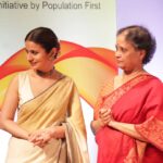 Rasika Dugal Instagram – Such a special evening being in a room full of such talent and resilience. Thank you for having me @laadli_pf @population_first @sharada_al. Heart is full ❤️

Such a moment to witness #BhavariDevi being honoured 🙏 (Laaadli Iconic Rural Feminist Award). Congratulations  @konkona 😍 (Laadli Woman Behind The Screen Award), #ArunaRaje (Laadli Lifetime Achievement Award), the lovely women of @nwm_india and @wcc_cinema and so many others. Thank you for the incredible work you do. 

PS: @fayedsouza @senoritasuneeta we could easily be moonlighting as Lavani dancers! 😉