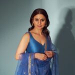 Rasika Dugal Instagram – 💙💙

Outfit: @priyalprakashhouseofdesign 
Jewellery: @sanzanyjewels 
MUA: @mayura_makeup_hair 
Styling: @who_wore_what_when 
📸: @chandrahas_prabhu
