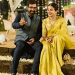 Rasika Dugal Instagram - Chadda ji and I practicing the 'carefully constructed candid' 🤣 @mukulchadda