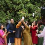 Rasika Dugal Instagram - In my groove when with my tribe 😊. A night spent dancing to good Punjabi music, eating garam chola kulcha and giggling endlessly... is a night to remember. Congratulations Bhakti and Brian. Such a fun fun wedding ❤️. @bea_pea @briannewham Thanks @pajamatots for capturing these moments (and, in fact, making some of them happen #AppuGhar 😂). Full marks for the groupfie attempt guys! @siddharththakur @enjay29 @mukulchadda @adtee_seshu @rehana__munir @appukhera @avehimenon @deepakyen #NaveenNair #FaizaAhmadKhan. Missed you @thomascherian Also, I am still tripping on #excuses @ap.dhillxn