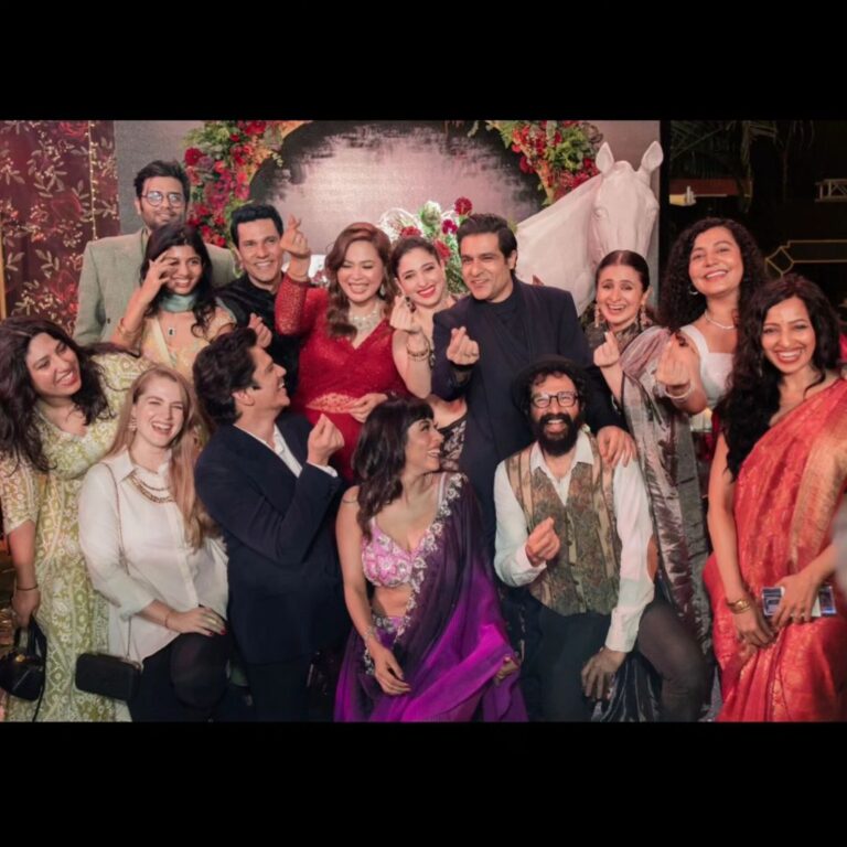 Rasika Dugal Instagram - Such a fun evening filled with warmth, love and some hilarious speeches ❤️. Wishing you tonnes of love @linlaishram and @randeephooda