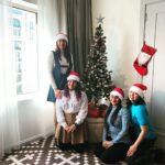 Regina Cassandra Instagram – This Christmas was different and the cheer was infectious. ♥️🤍 
Lots of love from Baku and my Baku ke Daakoos. Baku, Azerbaijan