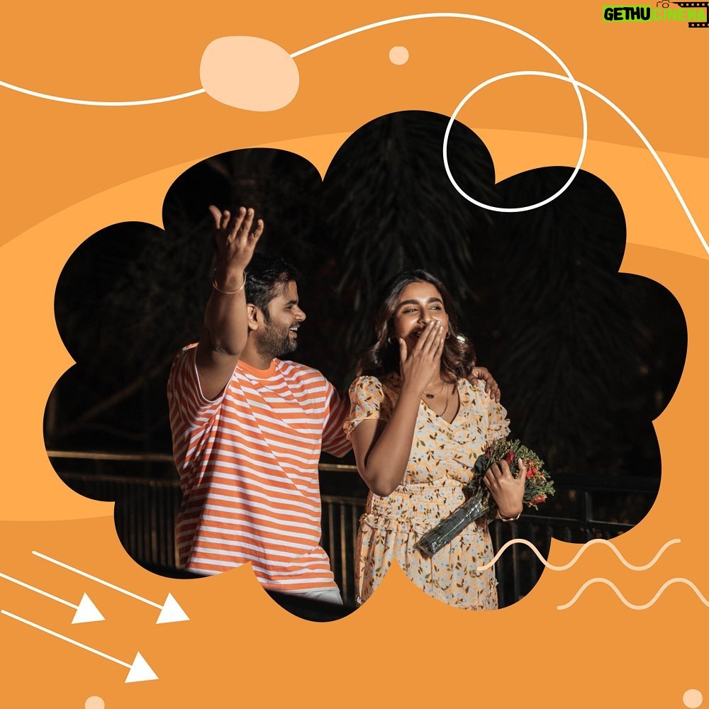 Reshma Muralidharan Instagram - "Some people are worth melting for " like you @madhanpandian ... Photography @crackjackphotography Location @sppgardens