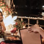 Reshma Muralidharan Instagram - More than i write you can see, feel my happiness in it .. 🙈🥹 thank you musee @madhanpandian 🖤 for this beautiful unexpected dinner date surprise .. who doesn't love a date 😉 .... This place is where we got married and that was the most surprising thing 🙈🥹 .... lots and lots of love and hugs to you 💋 muah ... once again Thank you @sppgardens you always give what we want and this beautiful idea you have came up with will make so many people happy in tears surprising their loved ones family friends ..😍❤️ once again thank you😊 And @jenovin_05 and his team did a great great job they gave us privacy and at the same time so many Beautiful pictures for memories 🥹❤️ thank you team Photography and video @crackjackphotography Location @sppgardens
