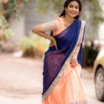 Reshma Muralidharan Instagram - Now don't ask me idupu valiya 😂🙏🏽 pleach 📸 @camerasenthil @rrajeshananda Half saree by @ivalinmabia