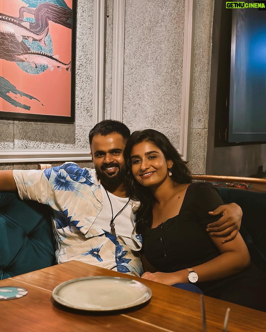 Reshma Muralidharan Instagram - Happy birthday milo @madhanpandian your energy and heart is like no other... you deserve all happiness ... spread your energy around as always love you so much mu ♾️ 🖤 22.8.2023