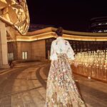 Richa Chadha Instagram - I recently got asked by a drunk woman at a party if I am insecure because my husband is good looking… watch the last picture here to see, how he takes care of me… and also, drunk woman, thank you for reminding me that women can be misogynistic too! Wearing the man we began our wedding celebrations with @rahulmishra_7 ! ❣️ 👗 @rahulmishra_7 💎@anmoljewellers 💄 @shaylinayak assisted by @vickyvandre Hair @ramihalder Styled by @anishagandhi3 @rochelledsa 📸 @saurabh_sonkar Love you @alifazal9 🫶🏽 . . #LogDimagChaatRaheHain #richachadha