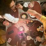 Richa Chadha Instagram - The week that was… from sir’s birthday spent lamenting over surprise explosion of single use plastic, to driving around Goa , meals shared with birthday twin Kareena, cakes being fed across the table to the Punjabi in me playing funky song for @alifazal9 in last one… cuz mitraaan da happy bday! ❣️🌸🫶🏽 thank you peeps for your wishes… sorry I disappeared from posting extra extra to some silence, bhi zaroori hota hai ! #RiAli #HappyBdayAli