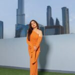 Richa Chadha Instagram - The last photo is my state of mind! #FashionableFridayFlashback to last month, in Dubai when I felt like a cool glass of wine on a hot summer afternoon! 👗 @roologyofficial 💍 @misho_designs Styled by - @anishagandhi3 & @rochelledsa Assistant stylist - @_m.a.h.i._ HMU @harryrajput64 @glazoschool #riali #fukrey3 #promotions #RichaChadha #FukreyHitHai