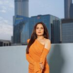 Richa Chadha Instagram - The last photo is my state of mind! #FashionableFridayFlashback to last month, in Dubai when I felt like a cool glass of wine on a hot summer afternoon! 👗 @roologyofficial 💍 @misho_designs Styled by - @anishagandhi3 & @rochelledsa Assistant stylist - @_m.a.h.i._ HMU @harryrajput64 @glazoschool #riali #fukrey3 #promotions #RichaChadha #FukreyHitHai