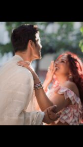 Richa Chadha Instagram - Did you know, before the show @madeinheaventv, Excel productions actually got two people married, albeit inadvertently 😊😅What a day! Can’t believe it’s been a year to this magical sangeet evening… and today, day after Fukrey 3 opens well, I can’t thank the film and providence enough for making me meet the man of my dreams @alifazal9 …this reel is for all the journalists that have been asking me about how love blossomed on the sets of Fukrey… here’s a couple of videos of us sharing giggles during the promotions of Fukrey Returns… the voices you hear also belong to my homies, bros and now devars @fukravarun @pulkitsamrat @oyemanjot et al and of course @amandeep_khubbar @natashanayar1 … thank you Fukrey for making me meet this amazing man with intellect and a heart to match his beauty…in addition to the gift of success which is a BONUS🤌🏽 and this most iconic character Bholi Punjaban! She’s the coolest cat ever and I feel just pure gratitude! ❣️🫶🏽🤌🏽🌸 @ritesh_sid @excelmovies @mriglamba #Fukrey3 #Riali #FeelingRIaliBlessed #KeepReadingitslove #Gratitude 🤞🏼🌸❣️ #MadeInHeaven