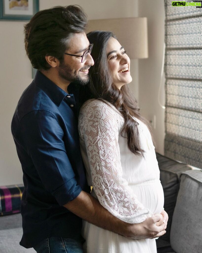 Ridhima Ghosh Instagram - A grand adventure is about to begin… On this auspicious day of Poila Boishakh, we are so glad to let you know that we are expecting a baby! Keep us in your thoughts and prayers. ❤️🧿