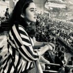 Ridhima Ghosh Instagram - She's classic - just like black and white 🖤 🤍 #monochrome #blackandwhite #throwback #matchday #edengardens 📷: @gauravchakrabarty Eden Gardens