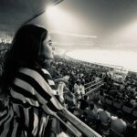 Ridhima Ghosh Instagram - She's classic - just like black and white 🖤 🤍 #monochrome #blackandwhite #throwback #matchday #edengardens 📷: @gauravchakrabarty Eden Gardens