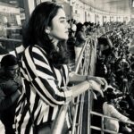 Ridhima Ghosh Instagram - She's classic - just like black and white 🖤 🤍 #monochrome #blackandwhite #throwback #matchday #edengardens 📷: @gauravchakrabarty Eden Gardens