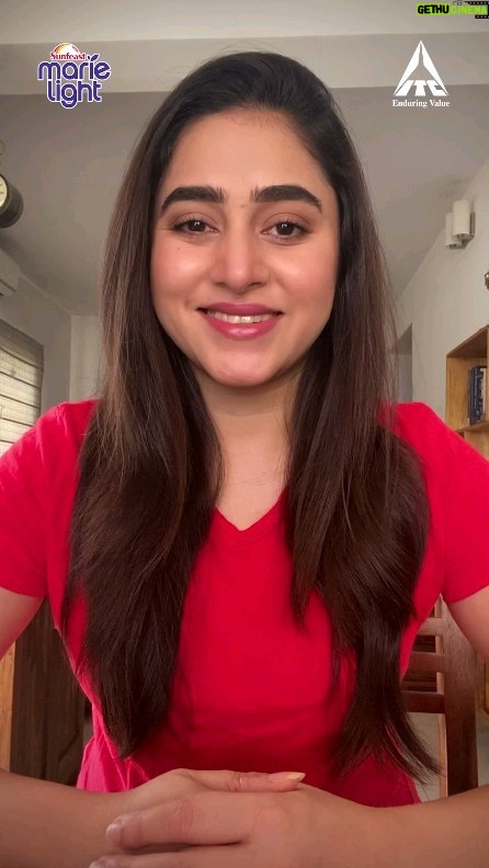 Ridhima Ghosh Instagram - To participate in the contest, give a missed call on 7406800777 and share a photo with the Sunfeast Marie Light packet. #sunfeastmarielight #perfectcrunch #muchmuchetramadda In collaboration with @sunfeastmarielight.