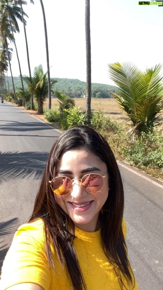 Ridhima Ghosh Instagram - Come take a quick virtual tour of Goa with me! ✨ #Goa #travelreels #transitionreels #throwback