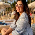 Ridhima Ghosh Instagram - Laugh a little more, worry a little less. 🙂 🙃 #flashbackfriday #goodvibes #beach #sunshine #goadiaries 📷: @gauravchakrabarty