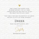 Ridhima Ghosh Instagram – Yesterday, our world gained a new light. A son, a bundle of joy and endless possibility. May his journey be filled with wisdom and love. May he find his own path, write his own story, and leave a mark on the world.
We love you Dheer.