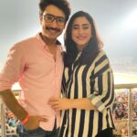 Ridhima Ghosh Instagram - Throwback to a memorable evening at Eden Gardens. #EdenGardens #MatchDay #ThrowbackThursday