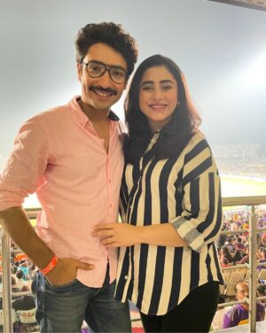 Ridhima Ghosh Instagram - Throwback to a memorable evening at Eden Gardens.

#EdenGardens #MatchDay #ThrowbackThursday