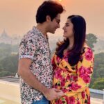 Ridhima Ghosh Instagram - Six incredible years since the Gods officially gave their stamp of approval as we walked around fire seven times. Grateful for every moment, every laugh, and every shared dream. Here’s to many more chapters of love and adventure. Happy 6th anniversary, my forever! ❤️