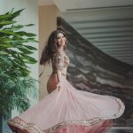 Ridhima Pandit Instagram - A day that was full of twirling and swirling 😌😌.. Shoot Concept & Creative Direction: @thebridesofindia @mansidhanak Production: @mansidhanak @vinavb @mehtaakshit @revurgeofficial Makeup products: @Nourrbymallikabhat Makeup by: @mallika_bhat Hair by: @hairbyykaushall Location: @westinmumbaipowai Videography by: @abhithebear @_ayush.malviya_ Outfit: @rockystarofficial Jewellery: @rimayuO7 On set styling: @stylebysugandhasood @micu_28_ #TheBridesOfIndia #ridhimapandit #asthami #metadurgapujasquad ✨🧿