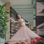 Ridhima Pandit Instagram - A day that was full of twirling and swirling 😌😌.. Shoot Concept & Creative Direction: @thebridesofindia @mansidhanak Production: @mansidhanak @vinavb @mehtaakshit @revurgeofficial Makeup products: @Nourrbymallikabhat Makeup by: @mallika_bhat Hair by: @hairbyykaushall Location: @westinmumbaipowai Videography by: @abhithebear @_ayush.malviya_ Outfit: @rockystarofficial Jewellery: @rimayuO7 On set styling: @stylebysugandhasood @micu_28_ #TheBridesOfIndia #ridhimapandit #asthami #metadurgapujasquad ✨🧿