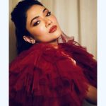 Ridhima Pandit Instagram - Dress for the frills, live for the thrills 🤩 . . . . Hair by :- @kimberlyychu Make up by :- @mugshotbyzeba Wearing:- @asifmerchant Shot by :- @aveer_derber _derber Managed by :- @nabeelsdalvi . . #ridhimapandit Mumbai, Maharashtra
