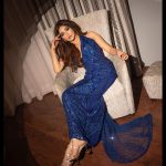 Ridhima Pandit Instagram - In my Brigitte Bardot Era✨ . . . . Styled by- @natashaabothra With @_alishamistry_ @mausmi_mitra_ Outfit- @mehakmurpanalabel Jewelry - @miranabymegha @affiliates_pr Clutch- @oceana_clutches Shoes- @feeltwenty Makeup by- @shehzeenmakeupandhair Hair by- @vids5_world Shot by- @deepak_das_photography . . . #ridhimapandit
