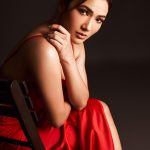 Ridhima Pandit Instagram - Graceful and Demure in Scarlet ❤️ . . . Shot by- @pradhumna.sharma Makeup by- @meenalvidhani Hair by- @makeupdiarybyrk Styled by: @_anushkapuri_ Assisted by: @stylebygull Outfit: @leaclothingco . . #ridhimapandit Mumbai, Maharashtra