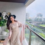 Ridhima Pandit Instagram – Festive SZN ✨💫
.
.
.
Wearing @labelvarsha 
PR @_anushkapuri_ 
.
.
.
#ganpatibappamorya #indian #festivewear Mumbai, Maharashtra