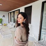 Ridhima Pandit Instagram – Festive SZN ✨💫
.
.
.
Wearing @labelvarsha 
PR @_anushkapuri_ 
.
.
.
#ganpatibappamorya #indian #festivewear Mumbai, Maharashtra