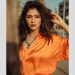 Ridhima Pandit Instagram - Portraits by Ruhaan 🧡 . . . . Photographer : @ruhaankhanportraits Styling: @khusshiii.k Makeup : @mua_blissvinali Hair : @glam.grave Outfit: @nouria_by_diptiadvait Jewellery : @g.notj Mumbai, Maharashtra