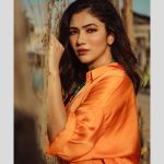 Ridhima Pandit Instagram - Portraits by Ruhaan 🧡 . . . . Photographer : @ruhaankhanportraits Styling: @khusshiii.k Makeup : @mua_blissvinali Hair : @glam.grave Outfit: @nouria_by_diptiadvait Jewellery : @g.notj Mumbai, Maharashtra