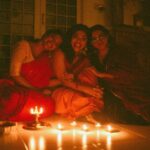 Rima Kallingal Instagram – A serendipitous Diwali! 🪔 @archana_padmini @par_vathy @suryadeva_ug