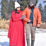 Rithika Tamil Selvi Instagram - Thank u everyone for all ur wishes & blessings on my born day .. love u all ❤️🫰🏻 Itinerary planner @touronholidays Outfit @labelkamra . . . . #rithika #tamil_rithika #rithikatamilselvi #mybirthday #kashmirtourism #snowlove #snowbeauty Kashmir