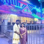 Rithika Tamil Selvi Instagram - 365 DAYS❤️#firstweddinganniversary @vinun43 Blouse @knotweddinghouse #rithika #tamil_rithika #rithikatamilselvi #weddinganniversary #firstweddinganniversary❤️ #weddingday Guruvayur Temple ഗുരുവായൂർ ക്ഷേത്രം