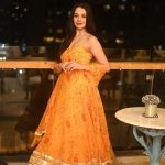 Ritika Badiani Instagram - Kesariya 🧡 Wearing - @lavanyathelabel 🫶🏻 📸- @shriram_photographer_