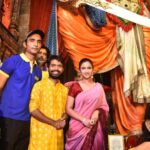 Ritika Shrotri Instagram - Had the privilege of visiting Lalbaug cha raja & Ganesh Gulli bappa for DEAR LOTTERY campaign! Get your ticket now & get a chance to win exciting prizes! @rajeshmadan1 @anand.mavani.9 @mohsinkhancinema @dearlotteries Styled by @sajiriiiii #ad #campaign #government #lottery #dearlottery