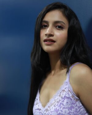 Ritika Shrotri Instagram - Purple you 💜 
Pc @apoorvalele 

#purple #photooftheday #instagram #fashion #outfit